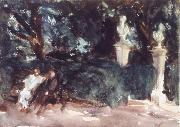 John Singer Sargent Queluz USA oil painting artist